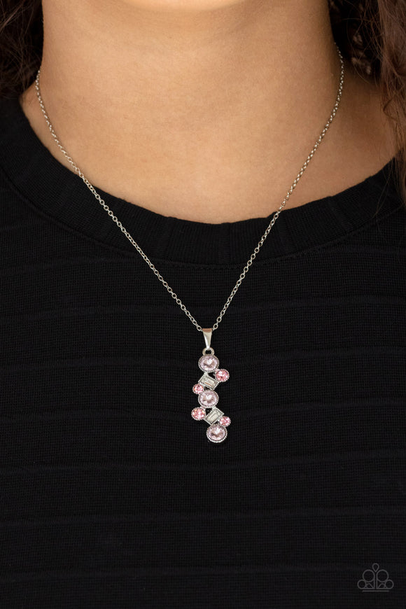Classically Clustered Pink ✨ Necklace Short
