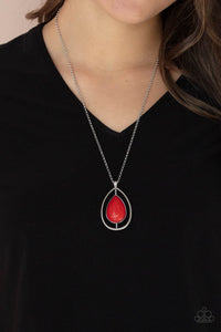 Necklace Short,Red,Here Today, PATAGONIA Tomorrow Red ✨ Necklace