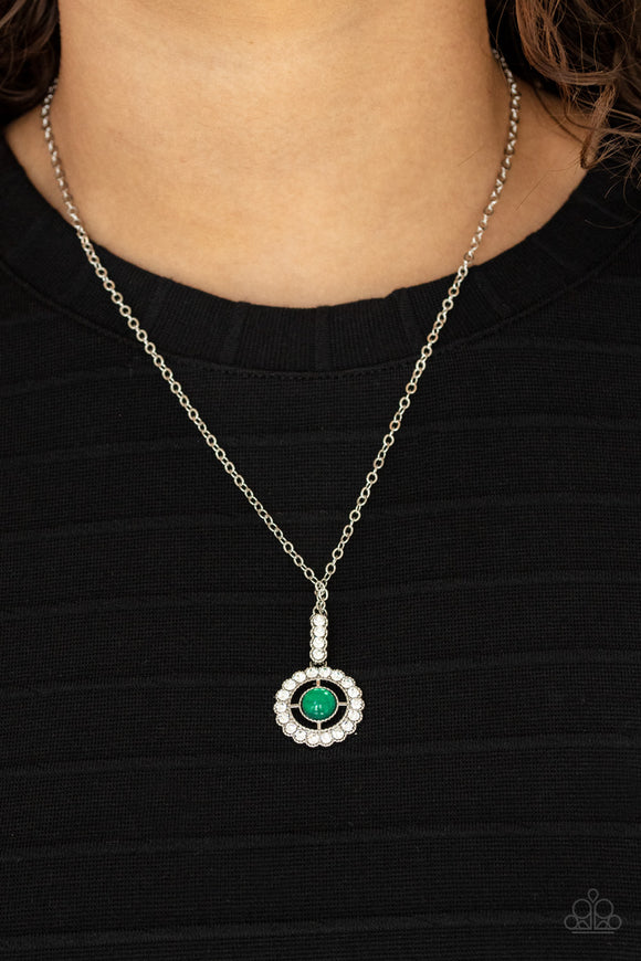 Springtime Twinkle Green ✨ Necklace Short