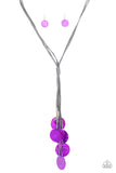 Tidal Tassels Purple ✨ Necklace Long