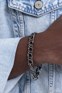 Black,Bracelet Clasp,Gunmetal,Men's Bracelet,Game-Changing Couture Black ✧ Bracelet