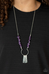 Necklace Long,Purple,With Your ART and Soul Purple ✨ Necklace