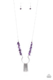 With Your ART and Soul Purple ✨ Necklace Long