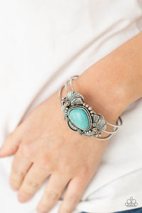 Blue,Bracelet Cuff,Turquoise,Western Wonderland Blue ✧ Bracelet