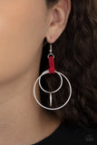 Fearless Fusion Red ✧ Earrings Earrings