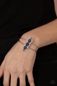 Bracelet Cuff,Purple,Fairytale Flowerbeds Purple  ✧ Bracelet