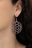 Watch OVAL Me Red ✧ Earrings Earrings