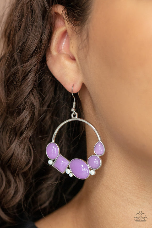 Beautifully Bubblicious Purple ✧ Earrings Earrings