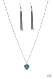 Pitter-Patter, Goes My Heart Blue ✨ Necklace Short