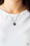 Pitter-Patter, Goes My Heart Blue ✨ Necklace Short