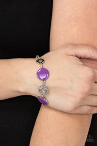 Bracelet Clasp,Purple,Garden Regalia Purple  ✧ Bracelet