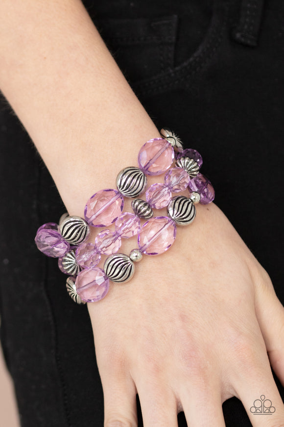 Crystal Charisma Purple  ✧ Bracelet Bracelet