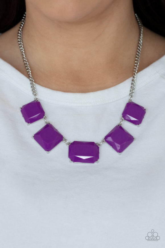 Instant Mood Booster Purple✨ Necklace Short