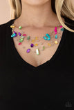 Prismatic Pebbles Multi ✨ Necklace Short
