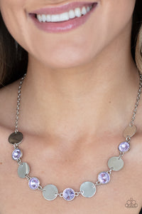 Necklace Short,Purple,Refined Reflections Purple ✨ Necklace