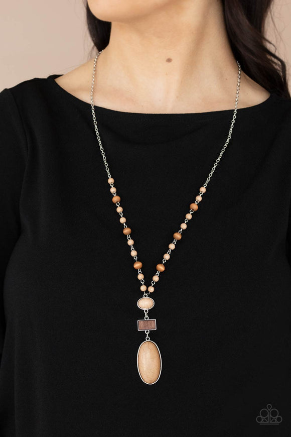 Naturally Essential Brown ✧ Necklace Long