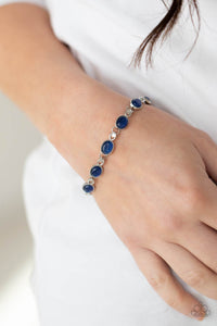 Blue,Bracelet Clasp,Cat's Eye,Blissfully Beaming Blue  ✧ Bracelet