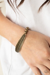Bracelet Stretchy,Brass,Featherlight Fashion Brass  ✧ Bracelet