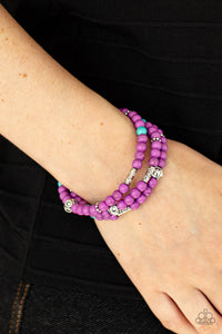 Bracelet Clasp,Purple,Turquoise,Desert Decorum Purple ✧ Bracelet