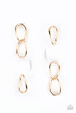 Talk In Circles Gold ✧ Acrylic Post Earrings Post Earrings
