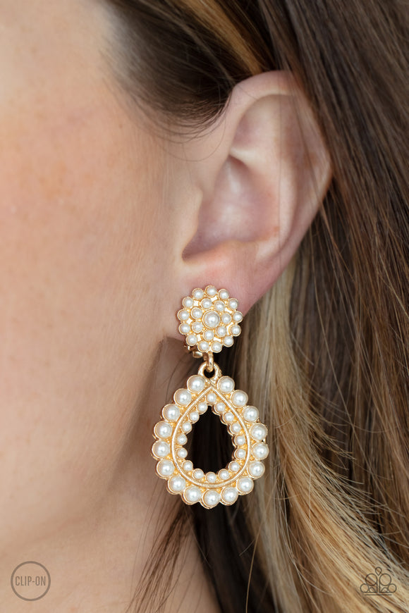 Discerning Droplets Gold ✧ Clip-On Earrings Clip-On Earrings