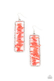 Don’t QUARRY, Be Happy Red ✧ Earrings Earrings