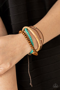 Blue,Bracelet Wooden,Urban Bracelet,Wooden,STACK To Basics Blue✨ Urban Bracelet