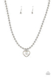 Heart Full of Fancy White ✨ Necklace Short