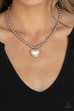 Heart Full of Fancy White ✨ Necklace Short