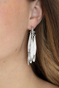 Earrings Post,Silver,Pursuing The Plumes Silver ✧ Post Earrings