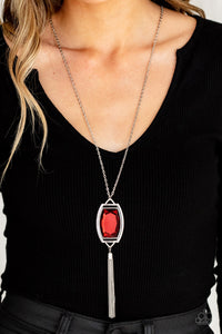 Necklace Long,Red,Timeless Talisman Red ✨ Necklace