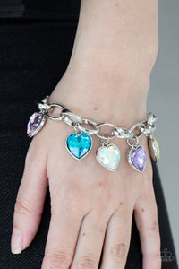 Bracelet Clasp,Hearts,Multi-Colored,Valentine's Day,Candy Heart Charmer Multi  ✧ Bracelet