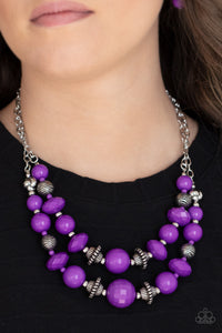 Necklace Short,Purple,Upscale Chic Purple ✨ Necklace
