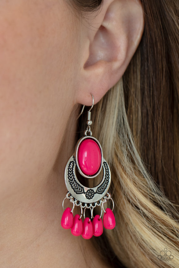 Prairie Flirt Pink ✧ Earrings Earrings