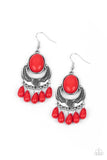 Prairie Flirt Red ✧ Earrings Earrings