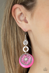 Earrings Fish Hook,Pink,Royal Marina Pink ✧ Earrings