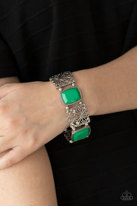 Bracelet Stretchy,Green,Colorful Coronation Green  ✧ Bracelet