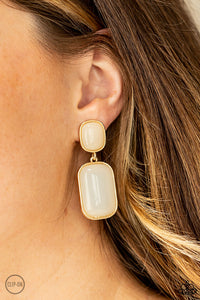Earrings Clip-On,Gold,Meet Me At The Plaza Gold ✧ Clip-On Earrings