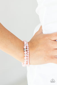 Bracelet Stretchy,Light Pink,Pink,Cotton Candy Dreams Pink  ✧ Bracelet