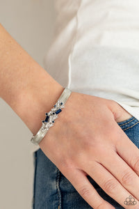 Blue,Bracelet Cuff,A Chic Clique Blue ✧ Cuff Bracelet