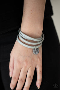 Bracelet Clasp,Faith,Leather,Silver,Wonderfully Worded Silver ✧ Bracelet