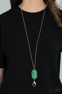 Green,Jade,Lanyard,Necklace Long,Elemental Elegance Green ✧ Lanyard Necklace