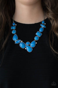 Blue,Necklace Short,Mystical Mirage Blue ✨ Necklace