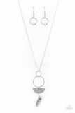 Monumental Obelisk Silver ✨ Necklace Long