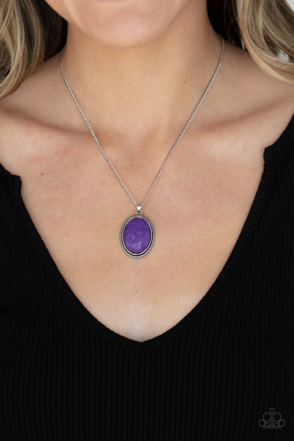 Tranquil Talisman Purple ✨ Necklace Short
