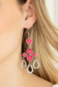 Earrings Fish Hook,Pink,Mediterranean Magic Pink ✧ Earrings