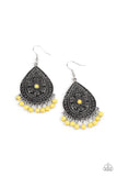 Blossoming Teardrops Yellow ✧ Earrings Earrings