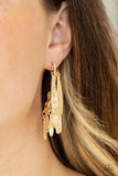 Pursuing The Plumes Gold ✧ Earrings Earrings