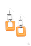Twice As Nice Orange ✧ Earrings Earrings