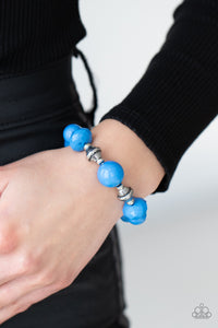 Blue,Bracelet Stretchy,Day Trip Discovery Blue ✧ Bracelet